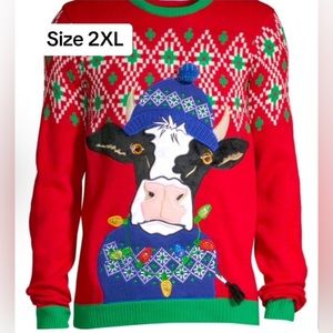Men’s 2XL Ugly Christmas Xmas Sweater